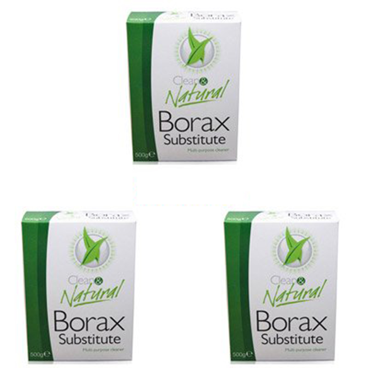3 x Borax substitute Multi Purpose Cleaner 500g Scouring Laundry Stain